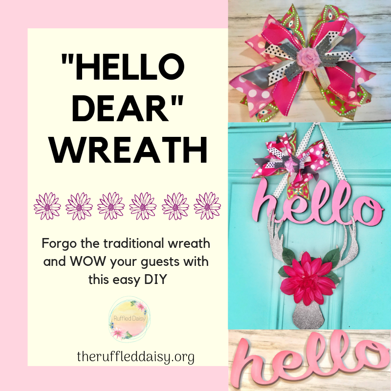 Hello Dear Valentine's Wreath