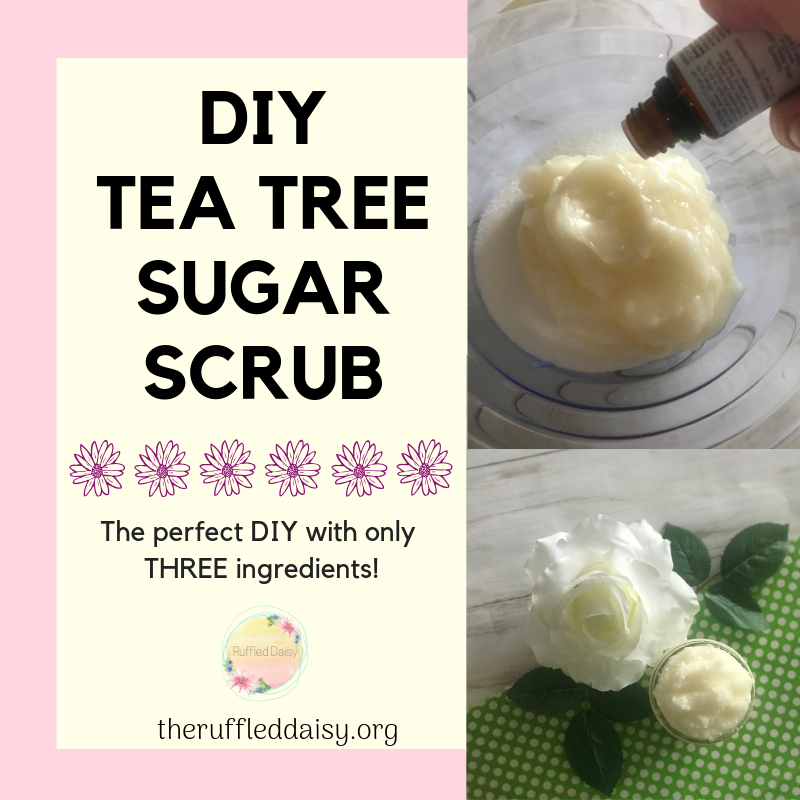 Tea Tree Sugar Scrub DIY