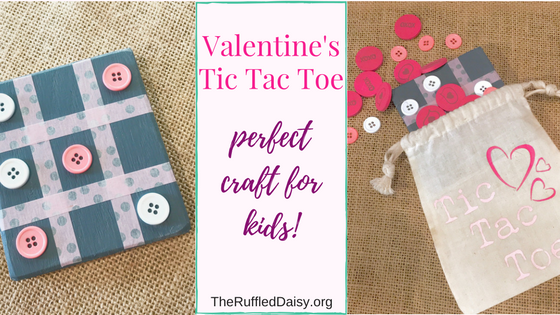 Tic tac toe craft for kids