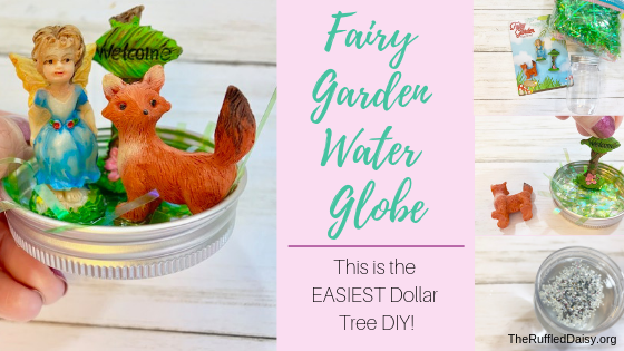 Fairy Garden Water Globe